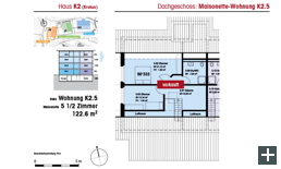 Maisonette-Wohnung K2.5